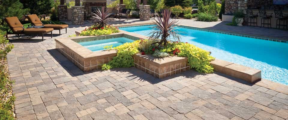 MASS Unique Custom Pool Deck/Patio Masonry Including Brick, Block & Stone Walls For Homes and Businesses in Massachusetts.